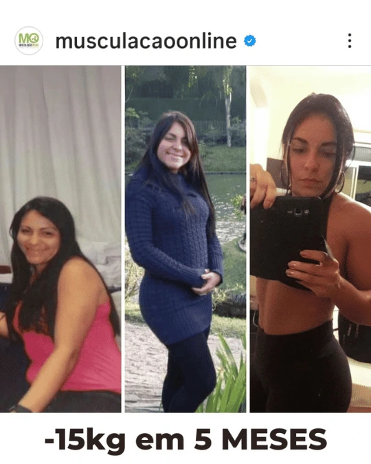 Natália Antes e Depois