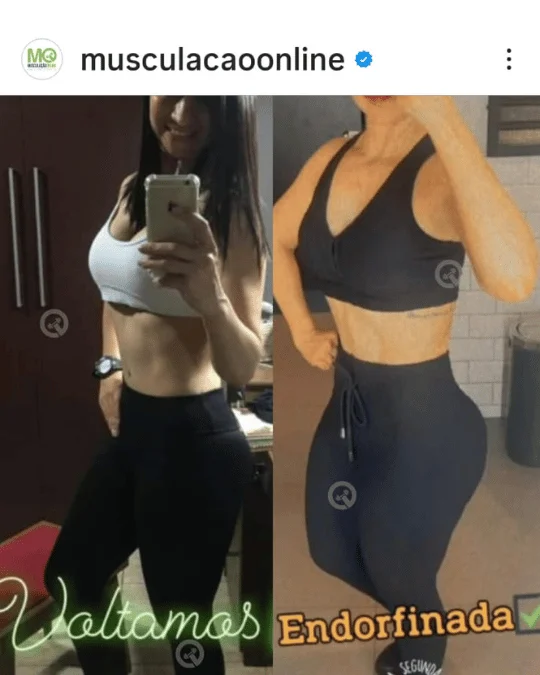 Rúbia — 40 anos — +8kg de massa em 12 meses, sem aumentar a barriga